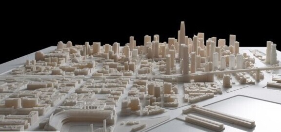 美国旧金山被3D打印出来了！
