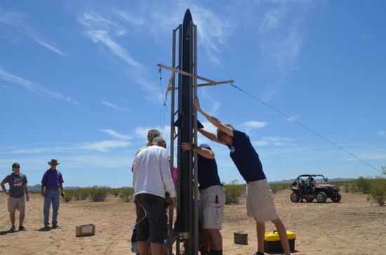 亚利桑那大学的学生成功发射3D打印的火箭