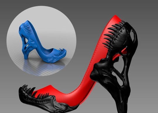 3D打印鞋：3D打印各种超赞的高跟鞋跟！
