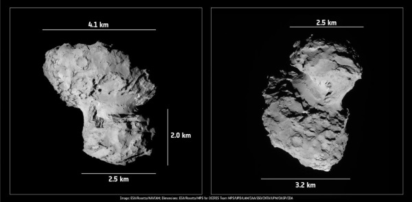 欧洲航天局发布彗星3D模型供下载打印